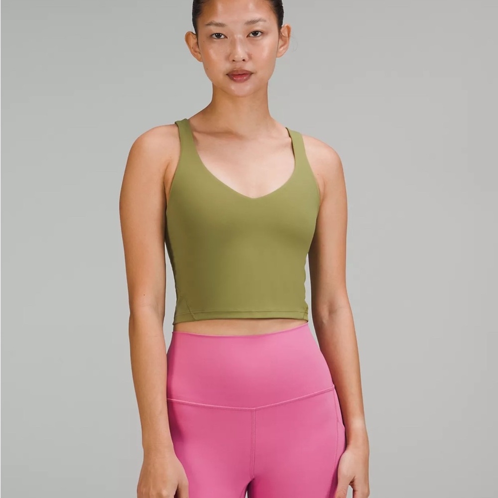 Green Lululemon align Tank